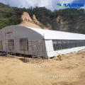 Greenhouse de volaille à une seule portée pour la ferme de poulet